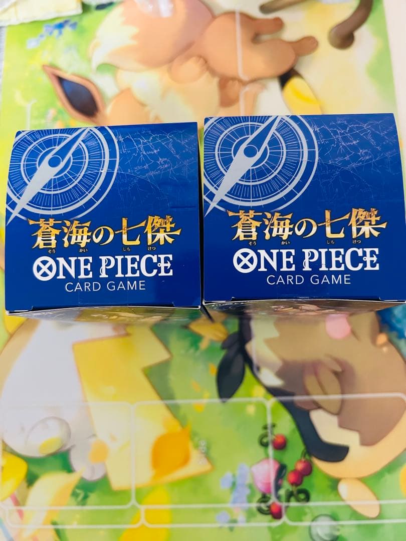ワンピースカード 蒼海の七傑　2BOX テープ付き