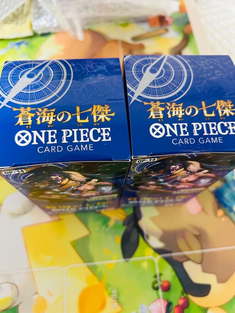 ワンピースカード 蒼海の七傑　2BOX テープ付き