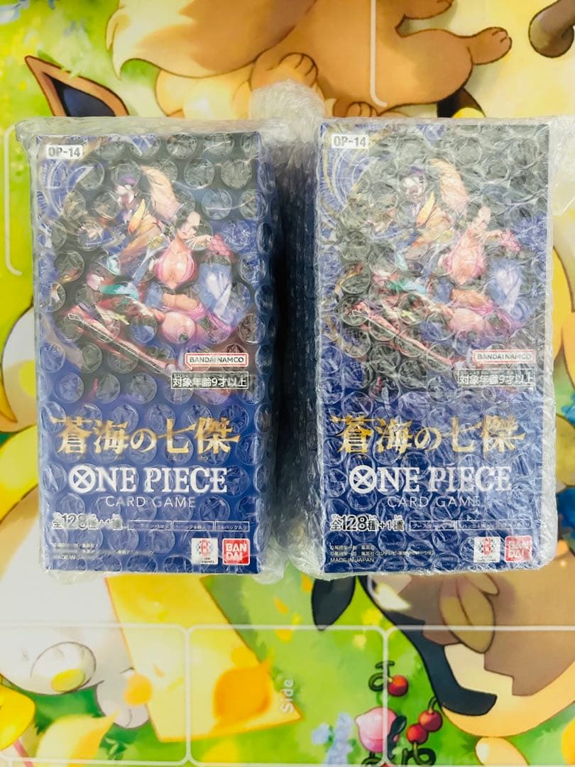 ワンピースカード 蒼海の七傑　2BOX テープ付き