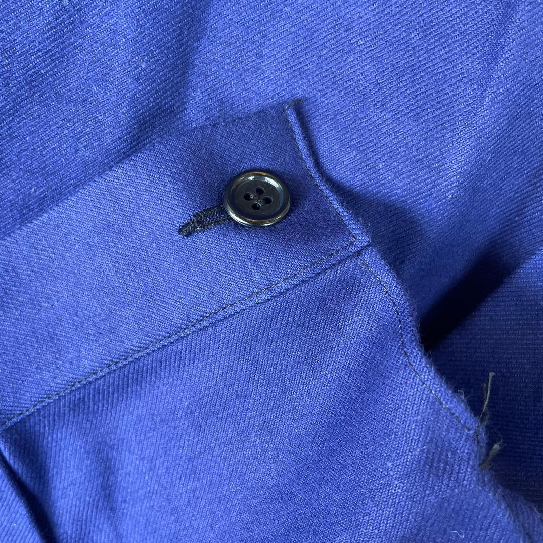 60's ビンテージ　コットンツイル　カバーオール　フランス　モールスキン