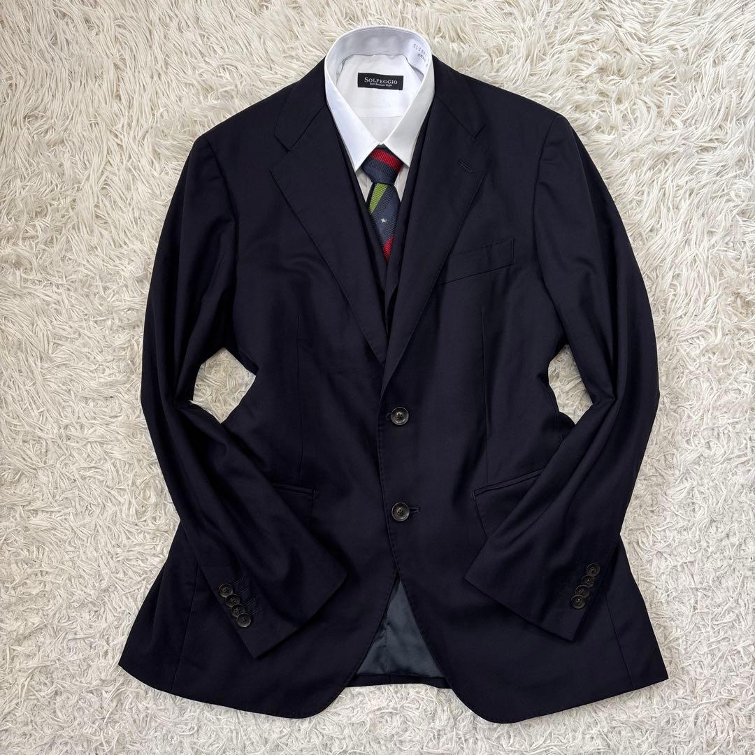 【アレキサンダージュリアン】プラチナムリッチ　スーパー140 3ピース　A5 M