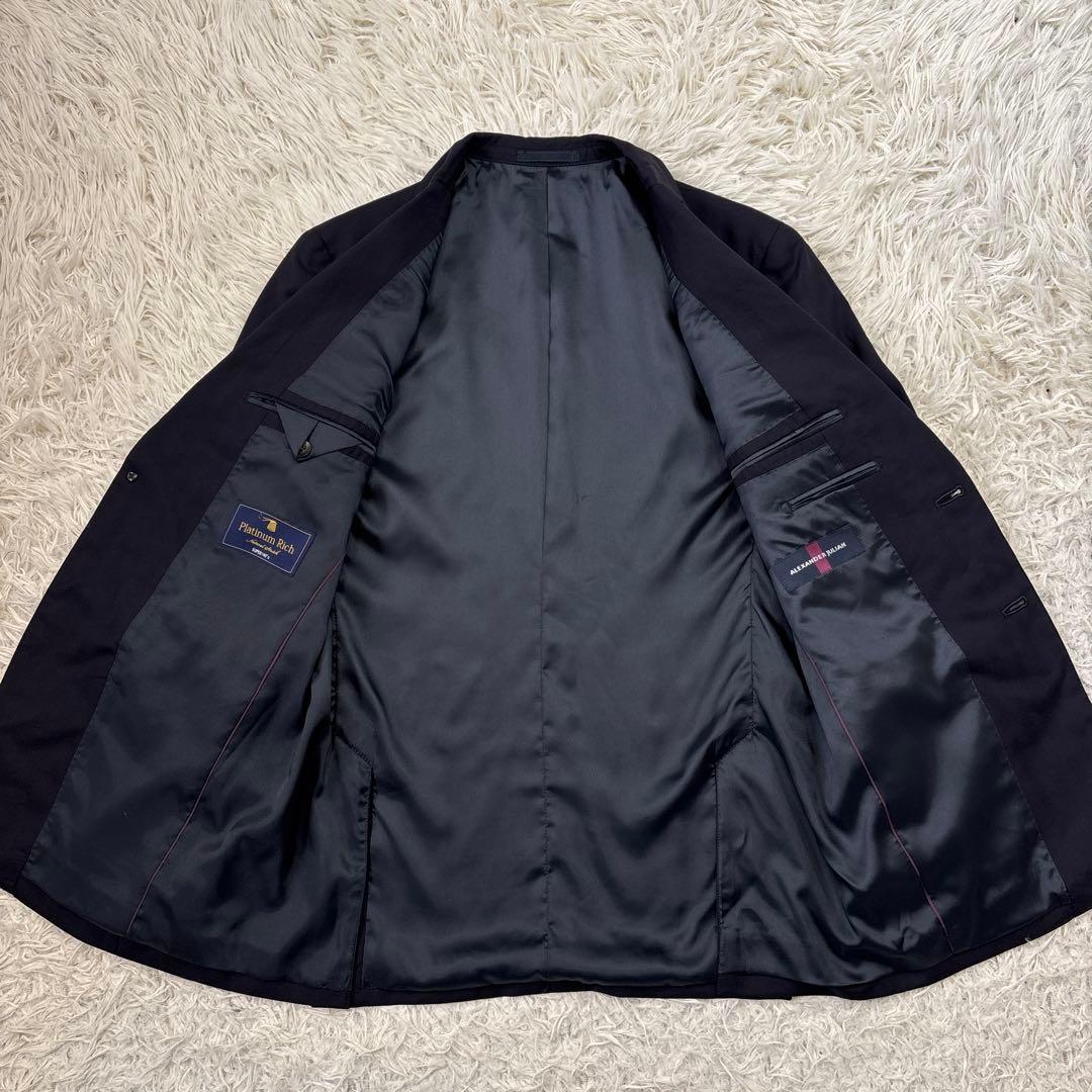 【アレキサンダージュリアン】プラチナムリッチ　スーパー140 3ピース　A5 M