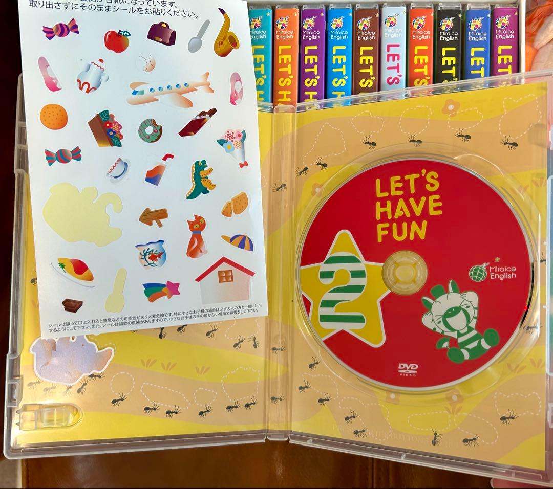 ⭐︎ミライグリッシュ⭐︎DVD１５枚+ CD３枚＋ポーのパペット