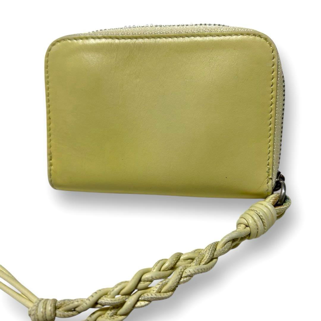【美品】ジルサンダー ケース イエロー コンパクトウォレット