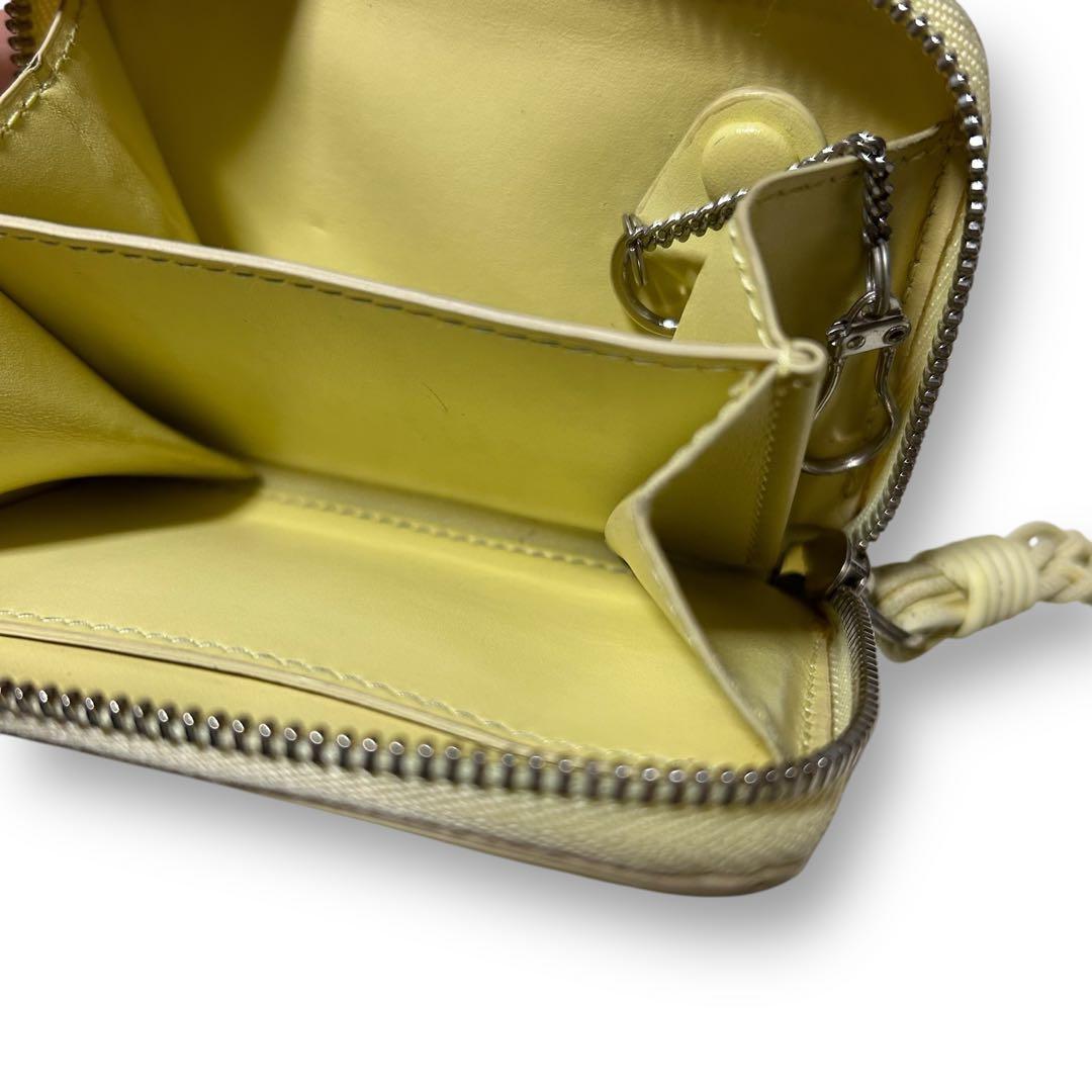 【美品】ジルサンダー ケース イエロー コンパクトウォレット