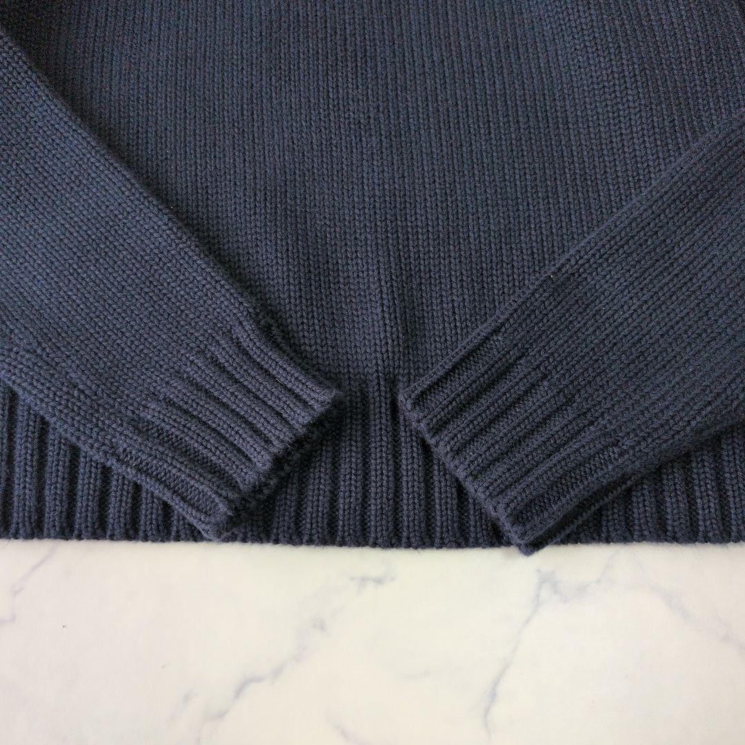 POLO RALPHLAUREN アイコニックフラッグ セーター ネイビー M