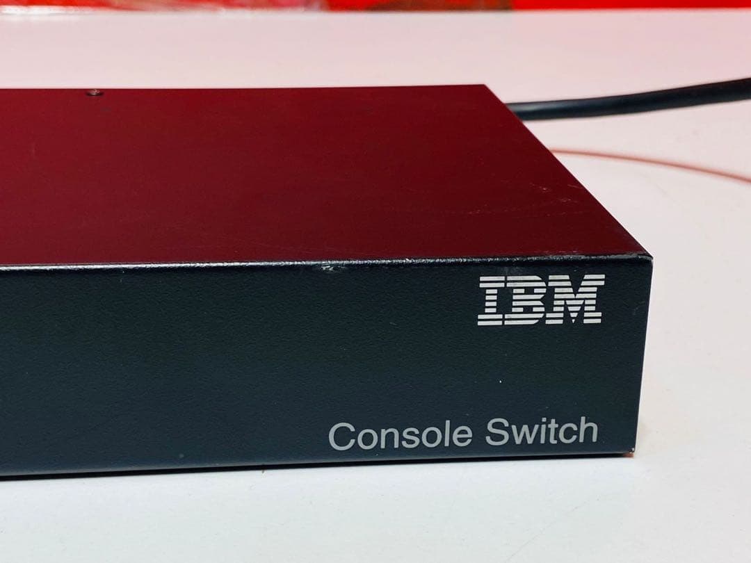IBM Console Switch 黒 動作確認済み