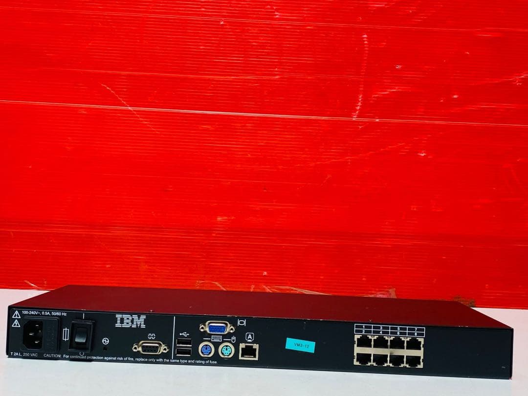 IBM Console Switch 黒 動作確認済み