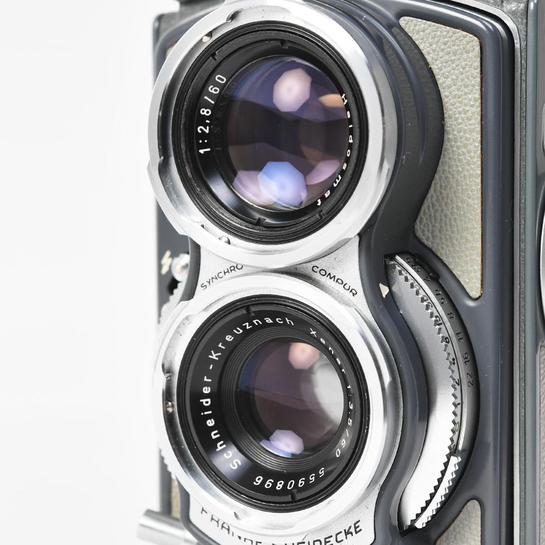 【オーバーホール済】ベビーローライフレックス グレー Rolleiflex
