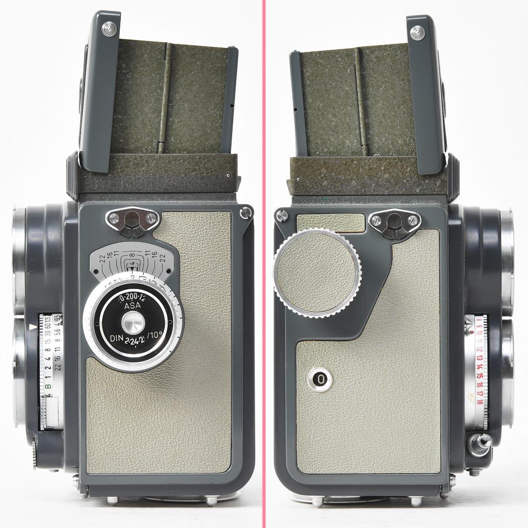 【オーバーホール済】ベビーローライフレックス グレー Rolleiflex