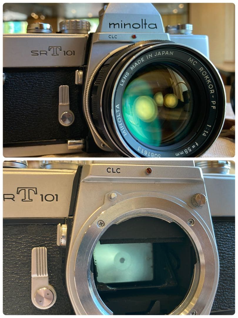 ★ミノルタsrt101★ロッコールf1.4 ★完動品＊美品＊初期保証＊作例多数