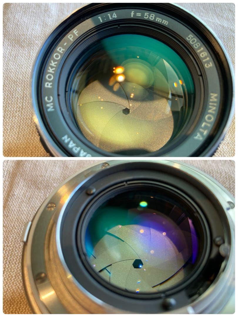★ミノルタsrt101★ロッコールf1.4 ★完動品＊美品＊初期保証＊作例多数