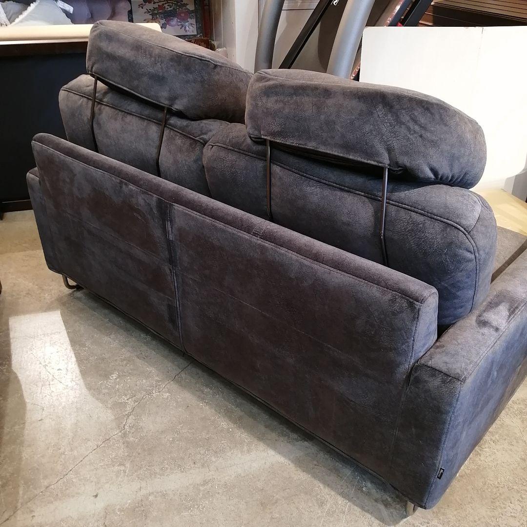 大特価【美品】 ブロッコ BLOCCO 2人掛け カウチ オーダー ソファ グレ