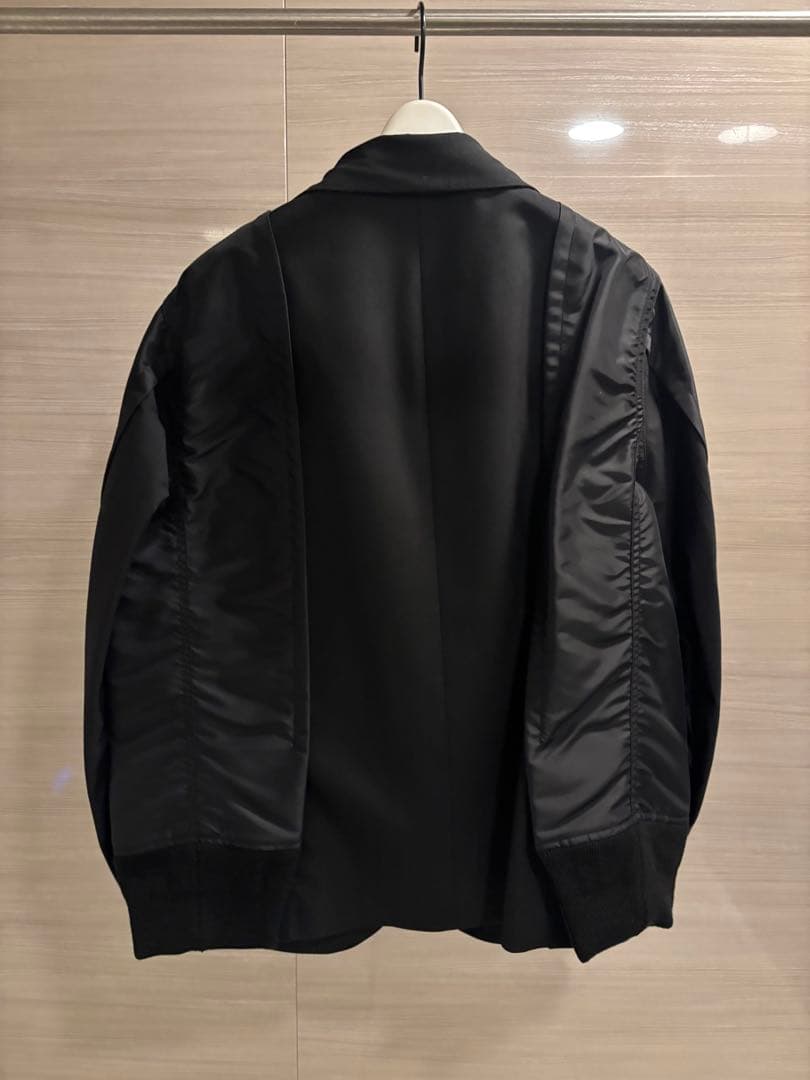 ジャケット・アウター sacai Suiting x Nylon Twill Jacket 1