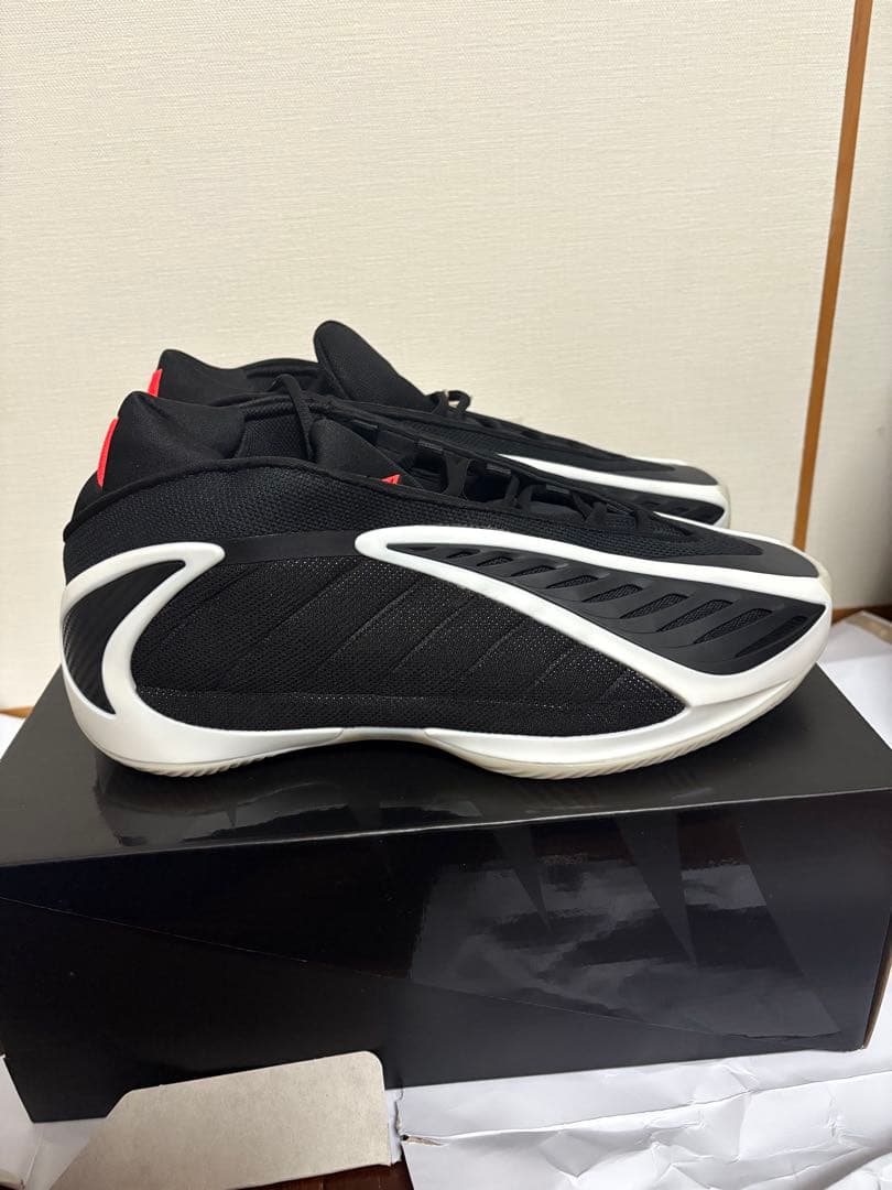adidas アンソニーエドワーズ2 新品 29cm 黒×白 NBA バッシュ