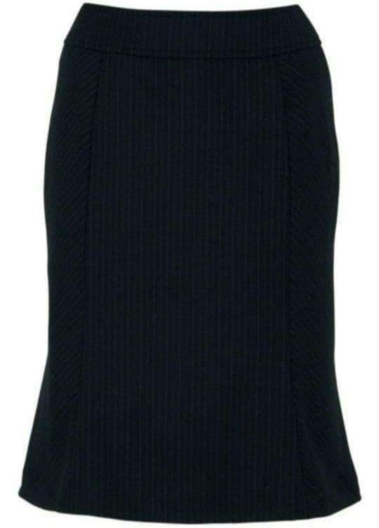 ボンマックス 事務服 ジャケット&スカート2点 ブラック×ブルー 17号