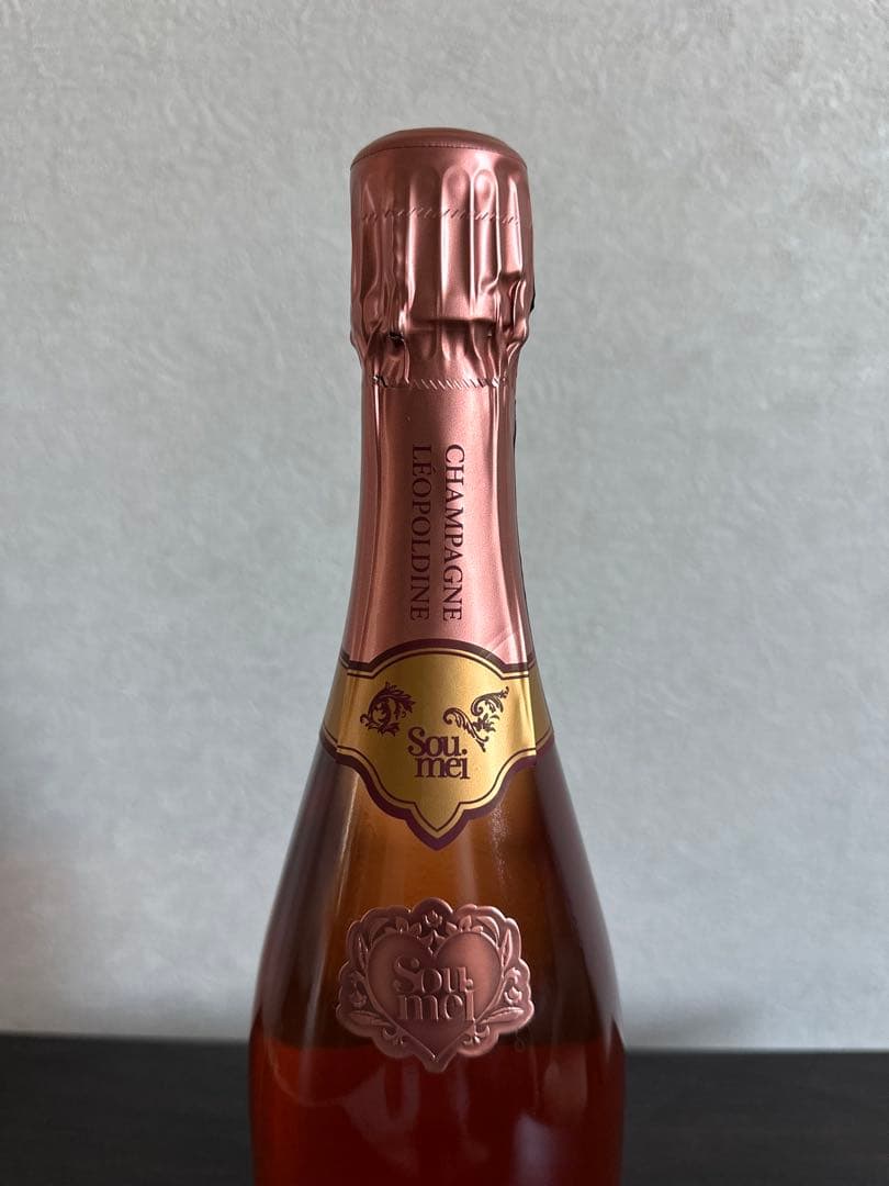 未開栓 Soumei（ソウメイ）ブリュット ロゼ シャンパン 750ml