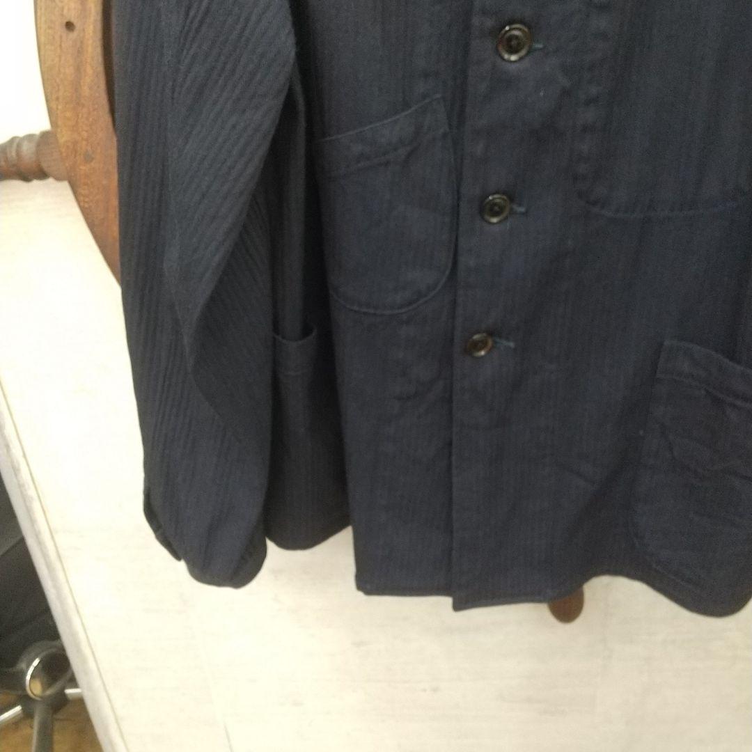 ARTS & SCIENCE ノーカラージャケット ネイビー