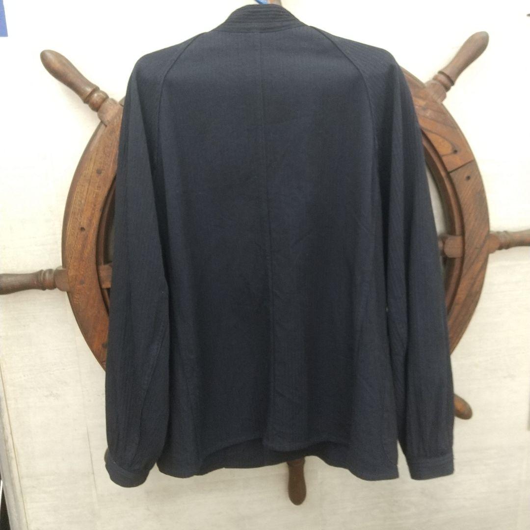 ARTS & SCIENCE ノーカラージャケット ネイビー