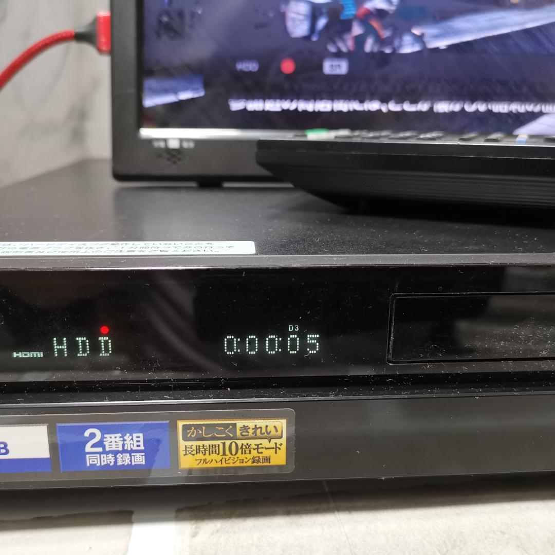 美品SONY BDZ-RX55 RX105 同等 1TB増設 2番組録画 清掃済