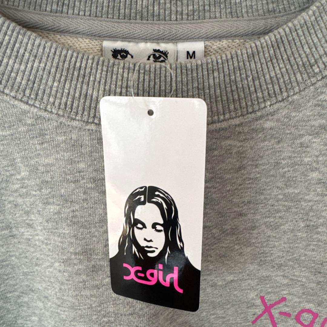 X-girl✩.*˚ フラッグビッグスウェットトップス