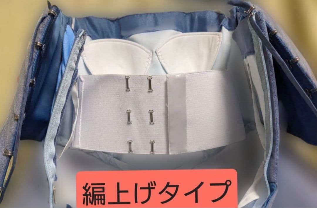 あ　チュノアウェディング　ブルー　水色　パニエ　総額177,980円