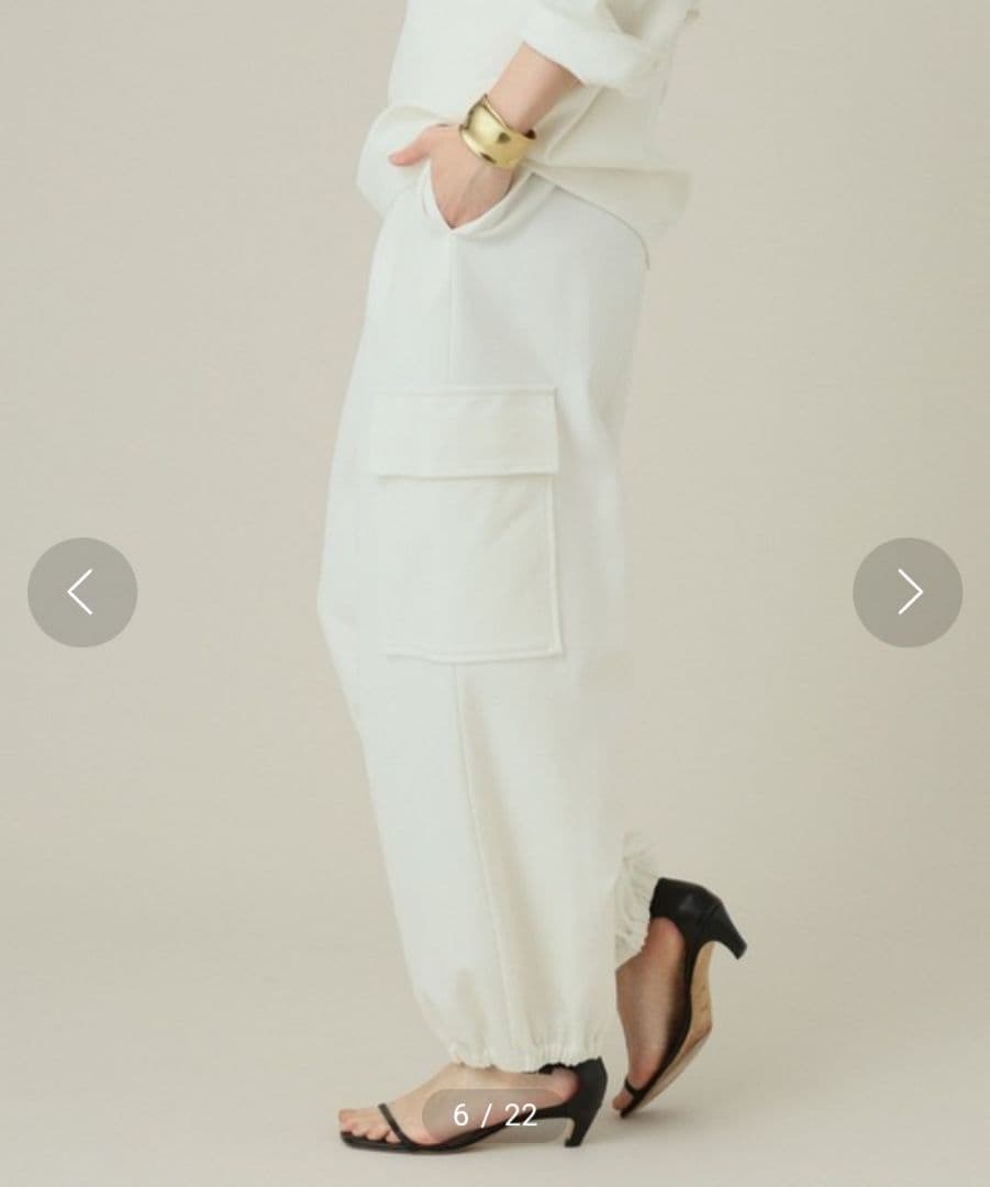 Curensology(カレンソロジー)/ストレッチカーゴパンツ