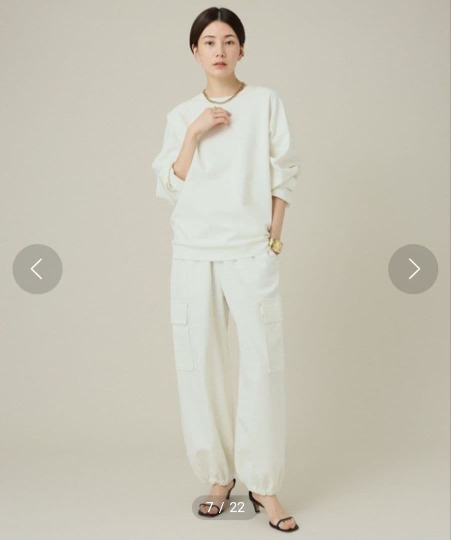 Curensology(カレンソロジー)/ストレッチカーゴパンツ