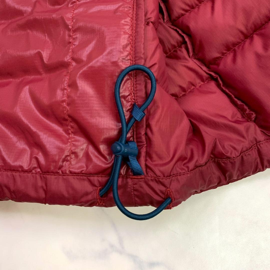 美品★22年モデル パタゴニア ダウンセーター ベスト レッド メンズ　D929