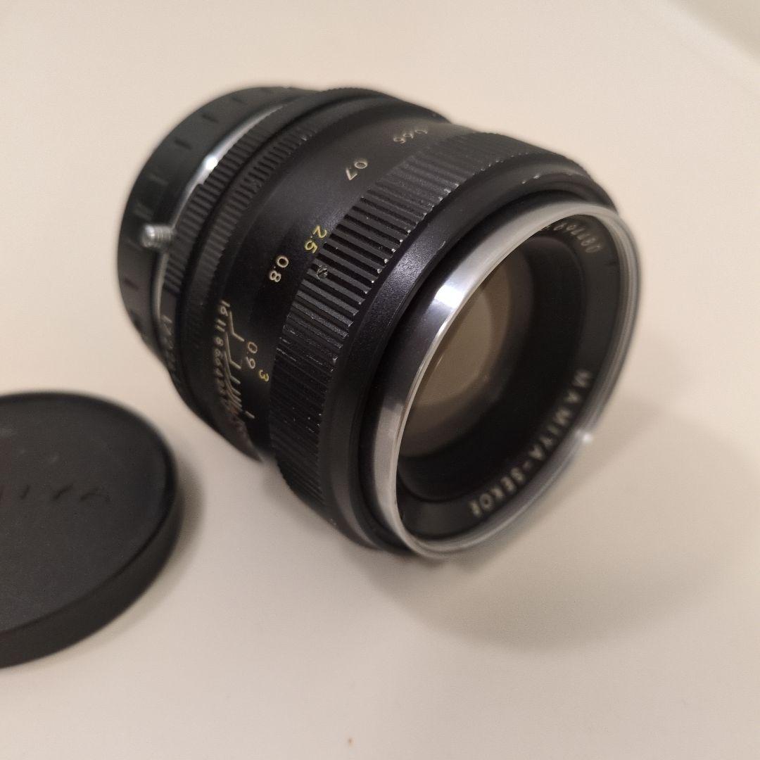 MAMIYA SEKOR 58mm F1.7 ライカM改造