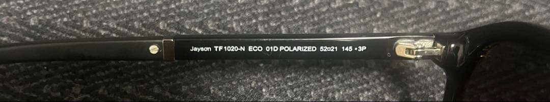 TOM FORD トムフォード遮光レンズサングラス 黒フレームウェリントン