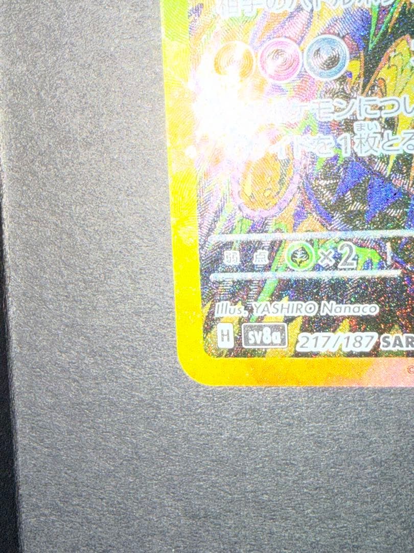 ケ*キ様 【ワンオーナー】ブラッキーex SAR 217/187