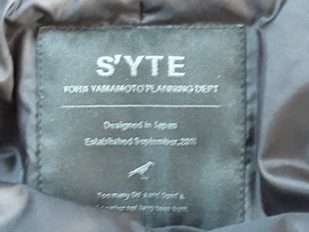 S'yte (YohjiYamamoto) ヨウジヤマモト ダウンコートLサイズ