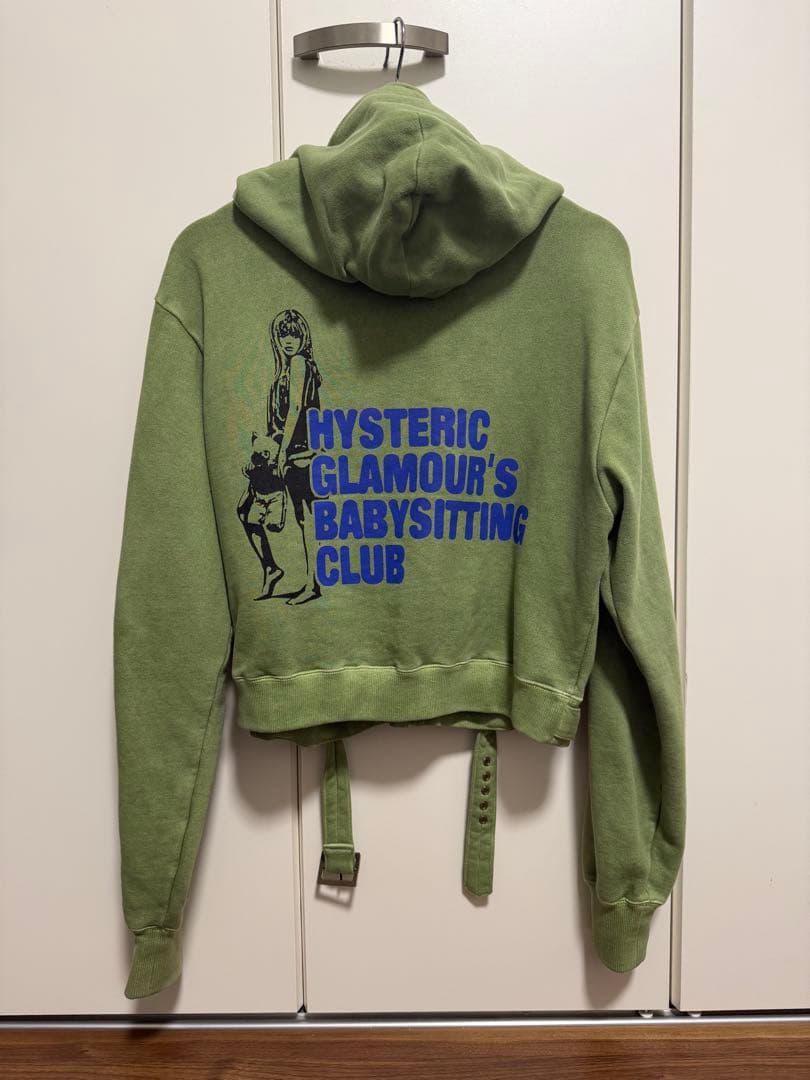 HYSTERIC GLAMOUR ショート丈パーカー