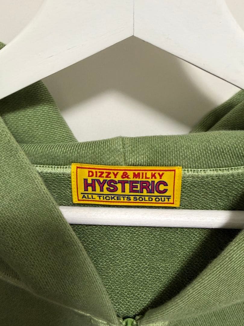 HYSTERIC GLAMOUR ショート丈パーカー