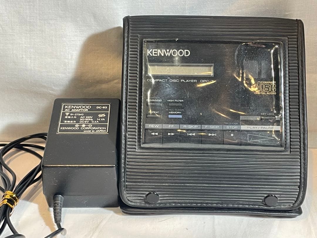 【ジャンク品】 KENWOOD DPC-7 CDプレーヤー