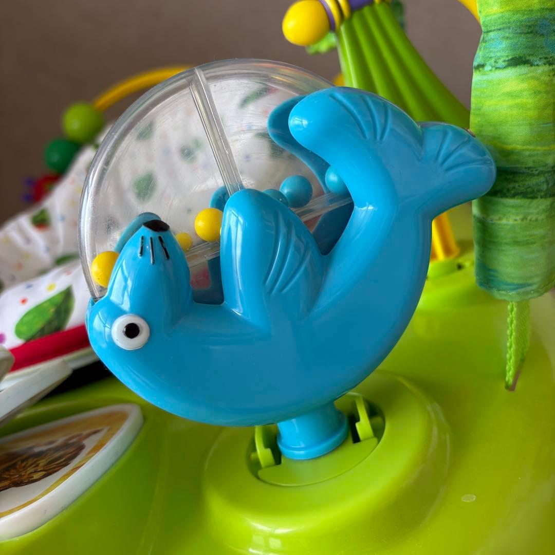 【美品】はらぺこあおむし　アクティビティジャンパー　ジャンパルー　日本育児