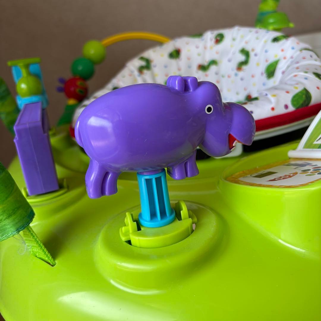 【美品】はらぺこあおむし　アクティビティジャンパー　ジャンパルー　日本育児