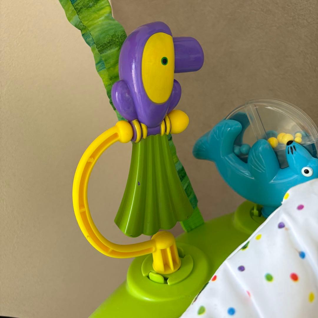 【美品】はらぺこあおむし　アクティビティジャンパー　ジャンパルー　日本育児