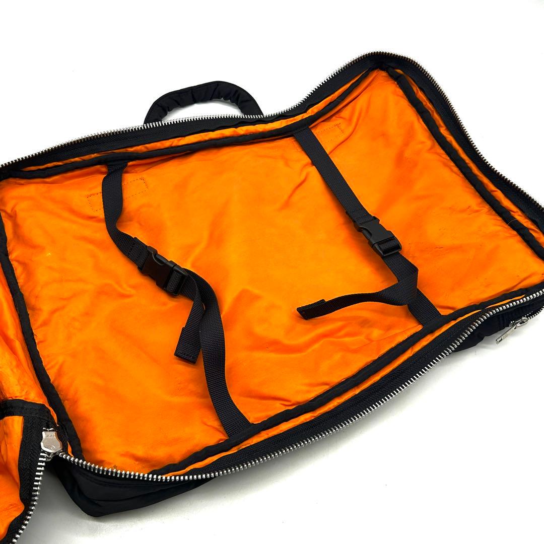 【近年モデル】ポーター タンカー 3way ビジネスバッグ リュック 2層式 黒