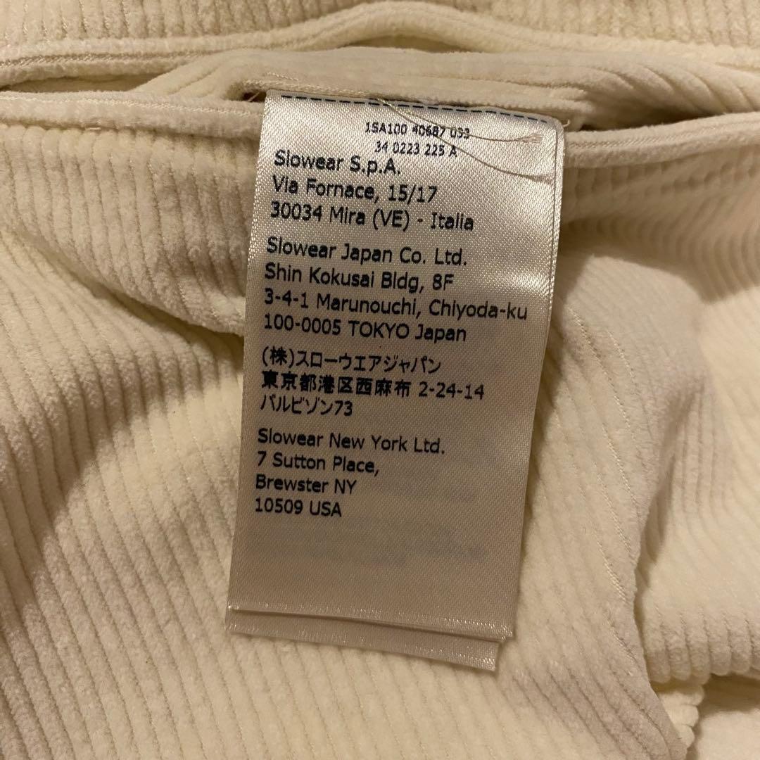 INCOTEX SLACKS ガーメントダイコーデュロイ 1SA100 32