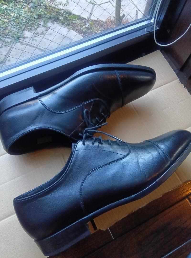 リーガル　ストレートチップ　黒　26