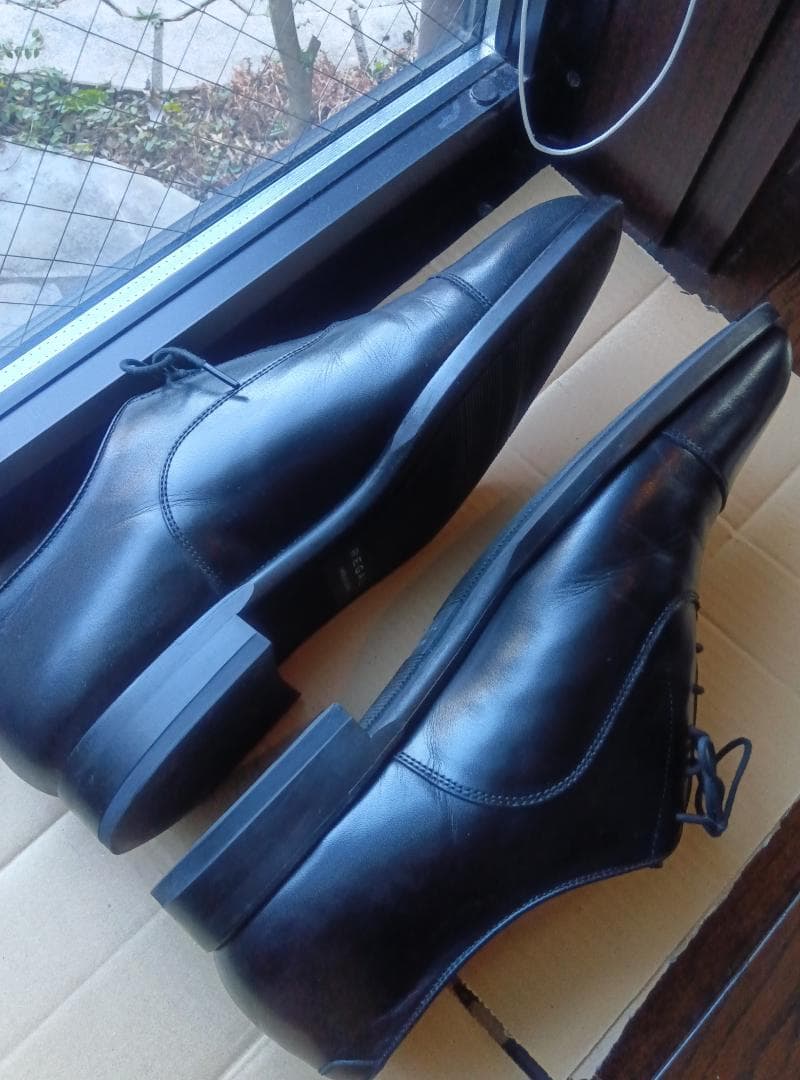 リーガル　ストレートチップ　黒　26