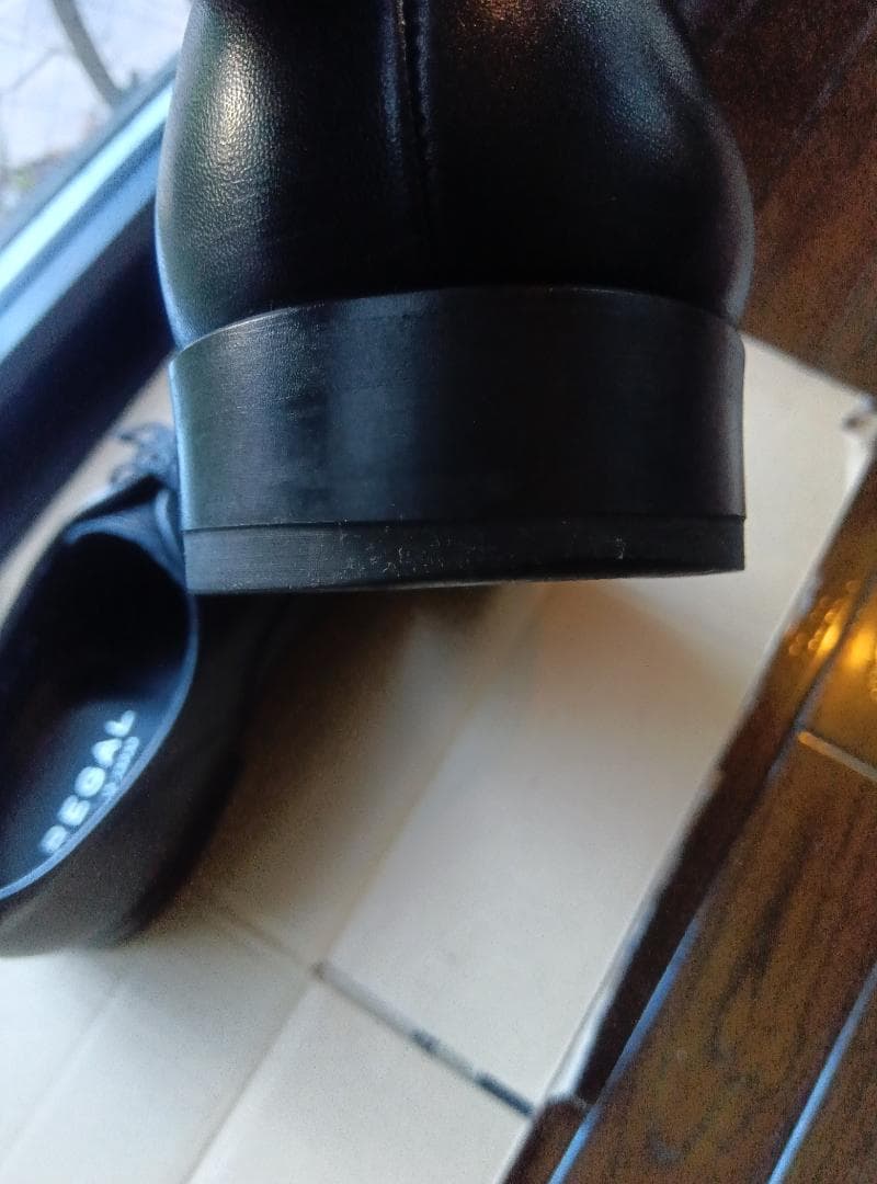 リーガル　ストレートチップ　黒　26