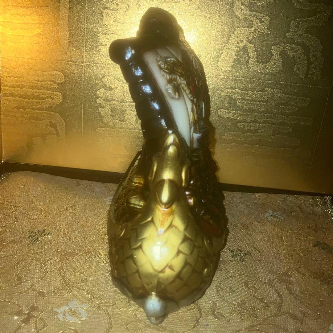 【超特級呪物】陰陽の調和　運気の流れを整える七福神を乗せた鳳凰の宝船　縁起物