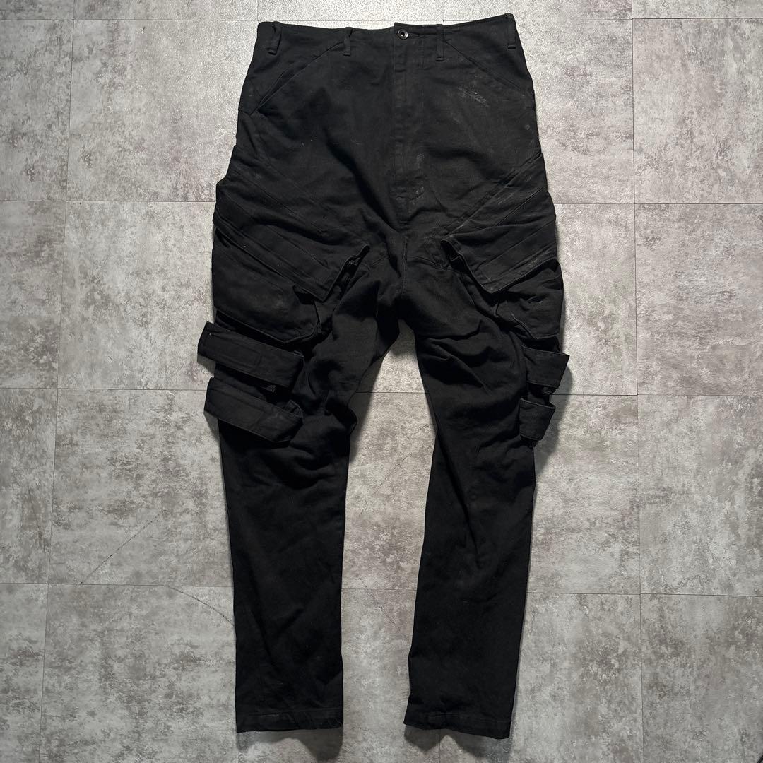 超希少juliusコーティングガスマスクカーゴパンツ　細美武士dark wear