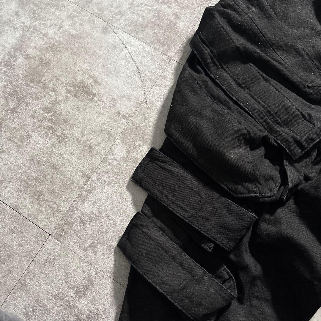 超希少juliusコーティングガスマスクカーゴパンツ　細美武士dark wear
