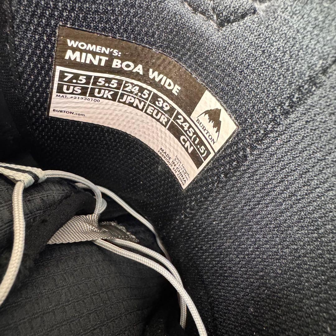 Burton MINTスノーボードブーツ 24.5cm