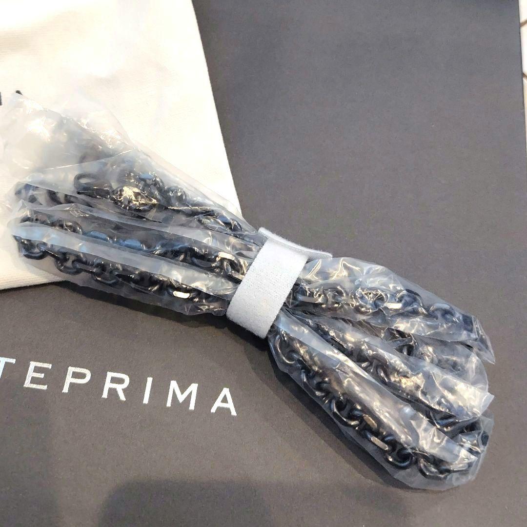 新品 アンテプリマスタンダード Zのショルダーストラップ♡カテナチェーンブラック