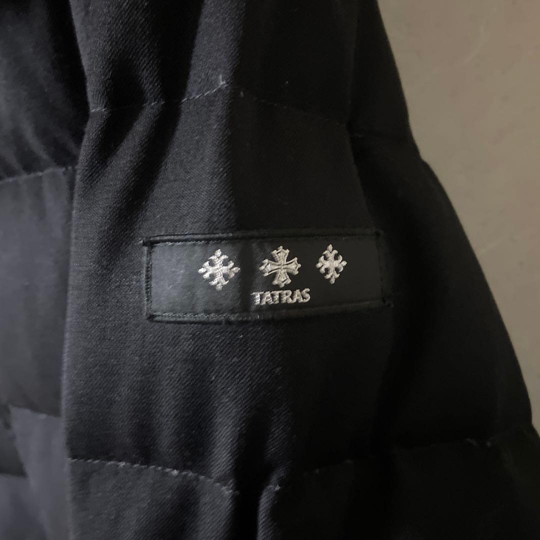 ぴ*か様 TATRAS ブラックダウンジャケットアゴルド